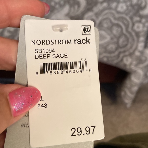 3 for $25 Gauzy Embroidered Front Peasant Top - Picture 7 of 8